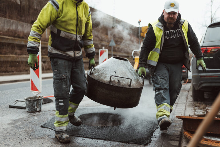Entfernen der Schalung